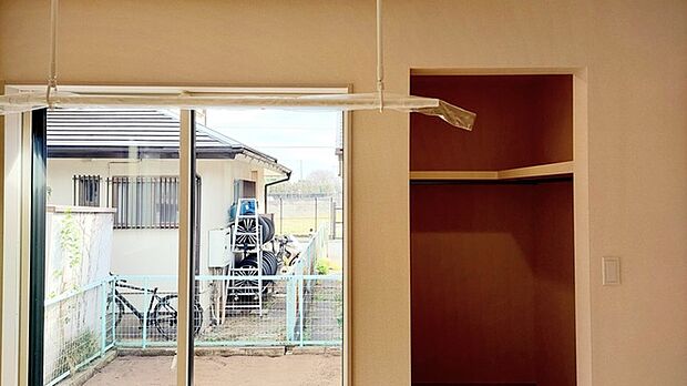 室内物干し付