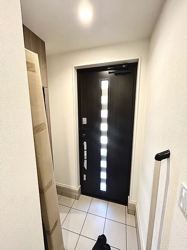 お客様をお迎えする玄関、お家の出入りもスムーズに行えます。