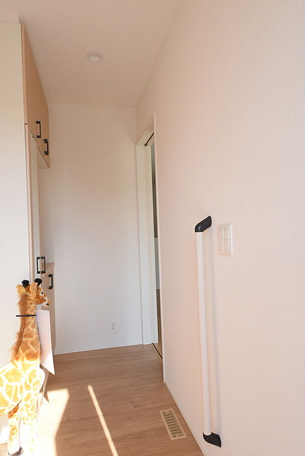 お客様をお迎えする玄関、お家の出入りもスムーズに行えます。