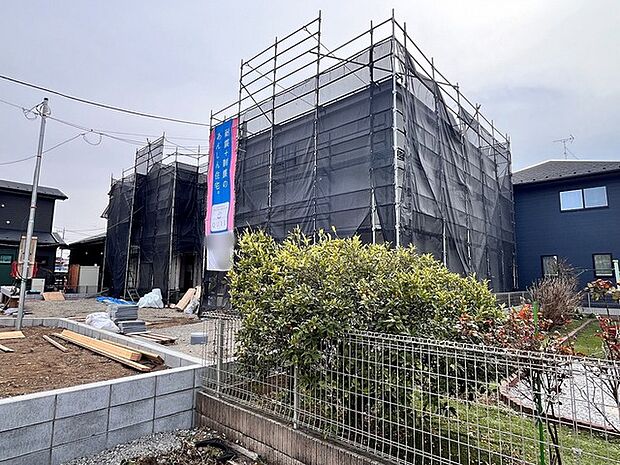 土地正味約63.5坪でゆったり敷地のインナーバルコニーのある4LDkです。