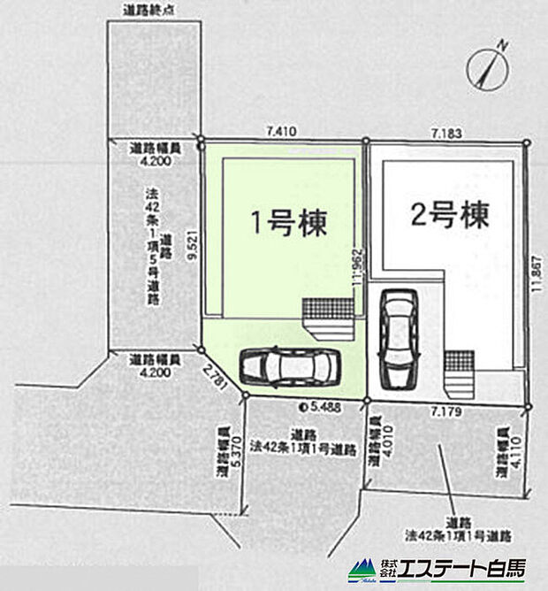 角地で開放感あります