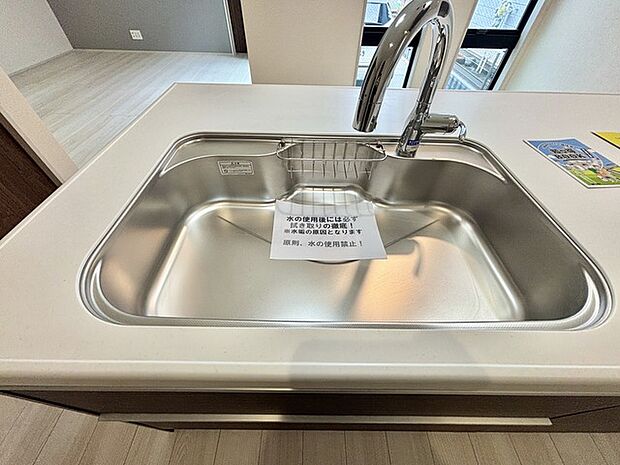 お手入れのしやすいシンク回り