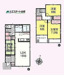 所沢市下安松全2棟　新築戸建