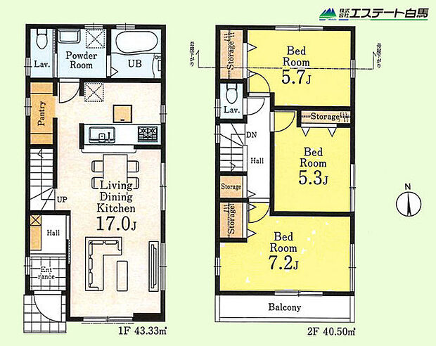 東側が道路に面した敷地なので、間取りも東側に開口部をたくさん設けました。