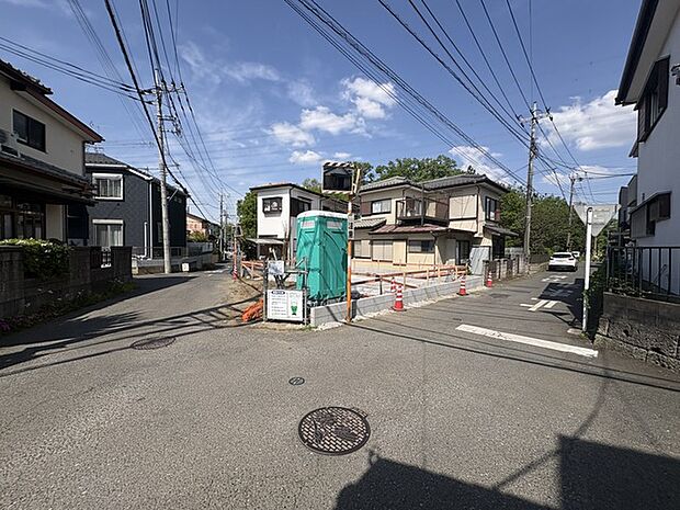 周辺の街並み 7月完成予定（10m）
