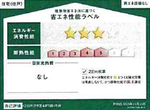 省エネ性能ラベル