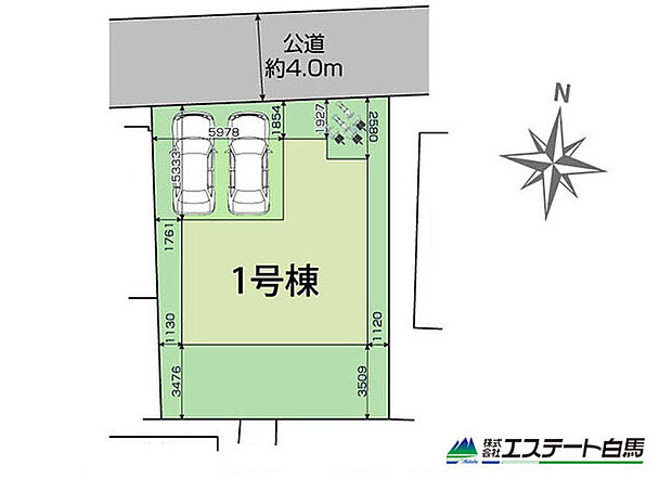 南側に庭先があり、陽も確保できそうです。