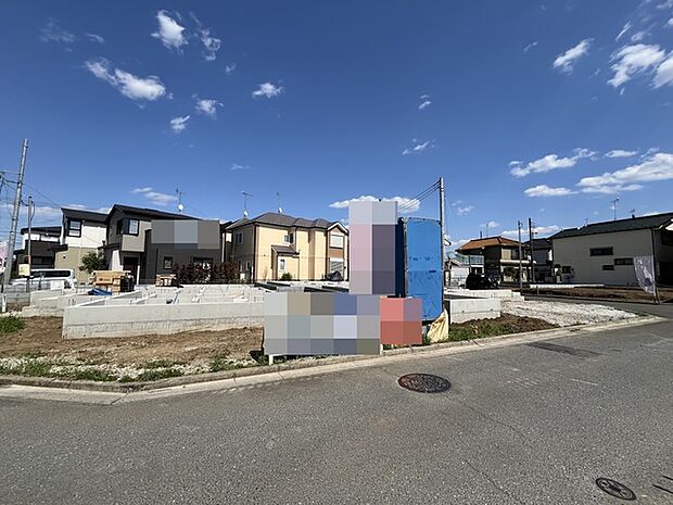 周辺環境 これから新しい住宅が立ち並ぶ環境です（10m）