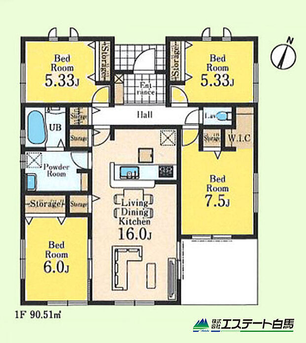 平屋建ての家