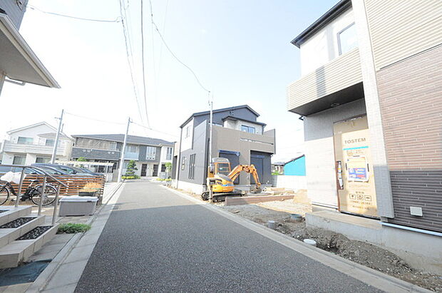周辺の町並み(35m)