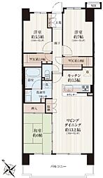 志木の杜レジデンス 3LDKの間取図画像