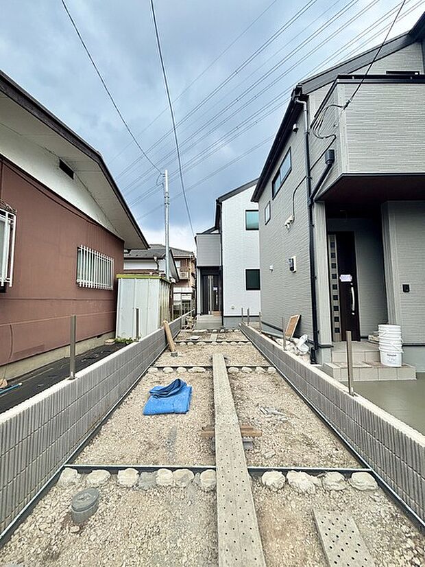 奥まった敷地のため視線が気にならずプライバシーが守られます。