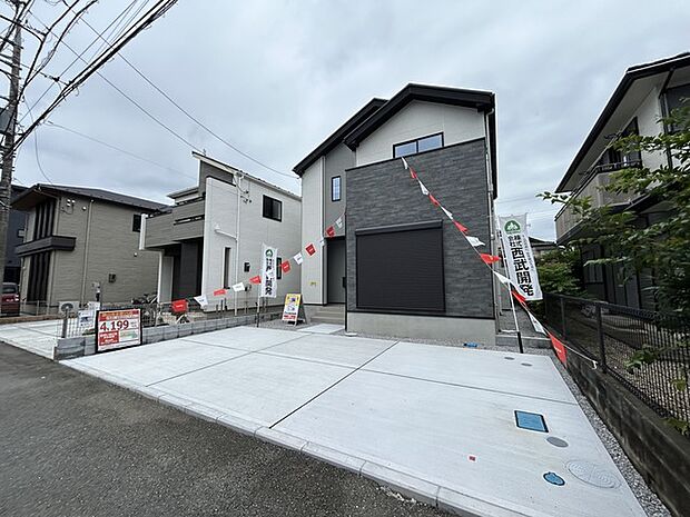 完成物件だから、引っ越したあとの配置や動線も分かりやすい。