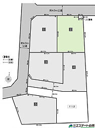 所沢市林全6区画 売地