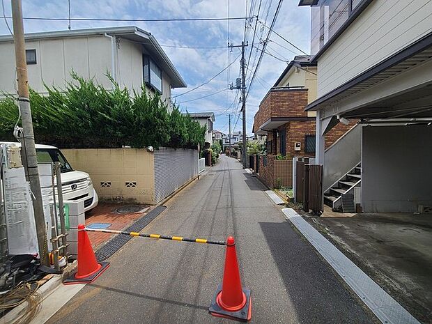 周辺の家並み（5m）