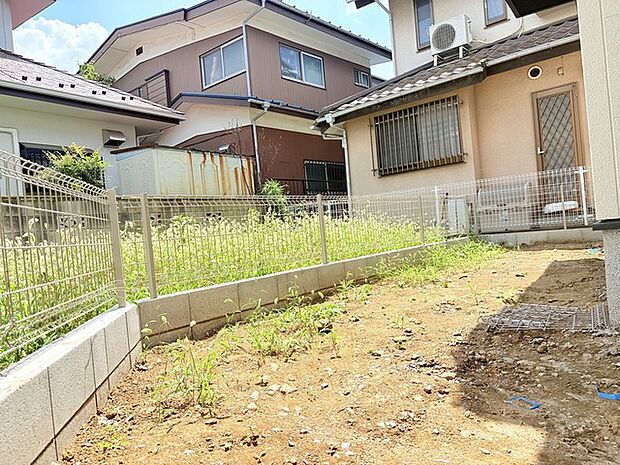 戸建てならではのお庭スペース。