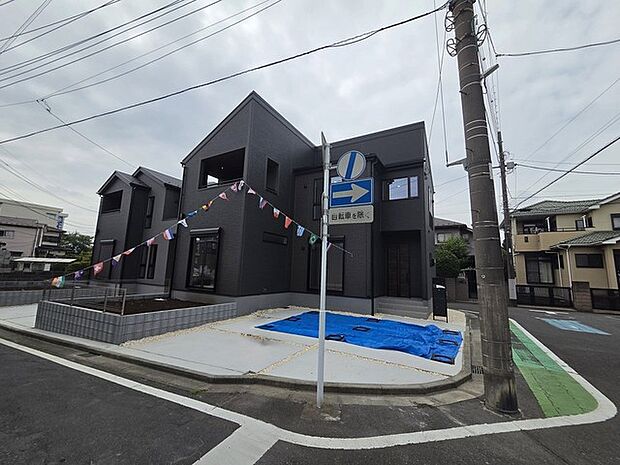 陽当たり良好な3面角地 明るい物件です