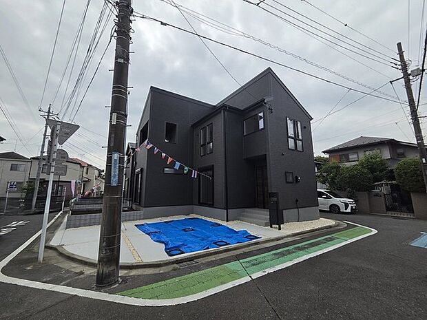 陽当たり良好な3面角地 明るい物件です