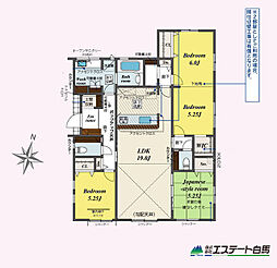狭山市柏原14期全3棟 新築戸建