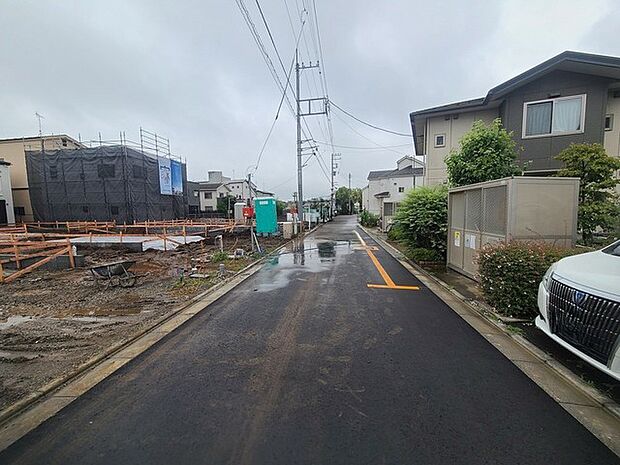 周辺の家並み(5m)