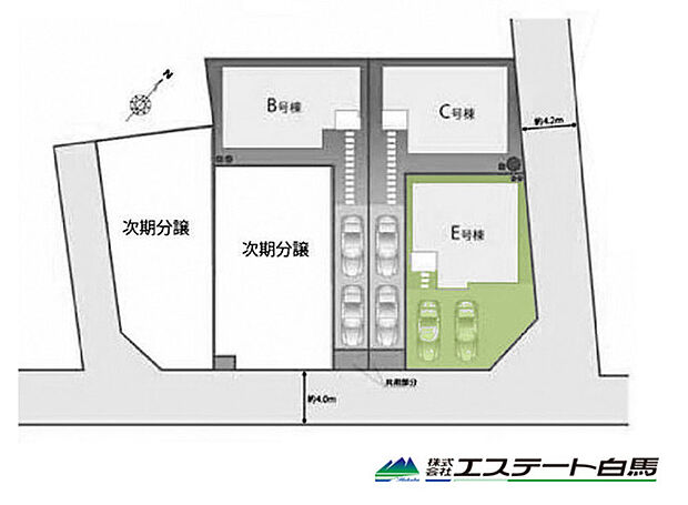 開放感のある角地です。