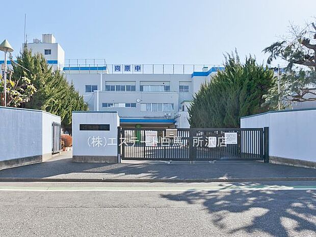向原中学校（1340m）