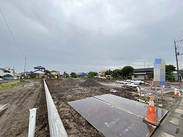 空の広さを感じる開放的な環境で、理想の住まいを形にしていくための基盤が整っています