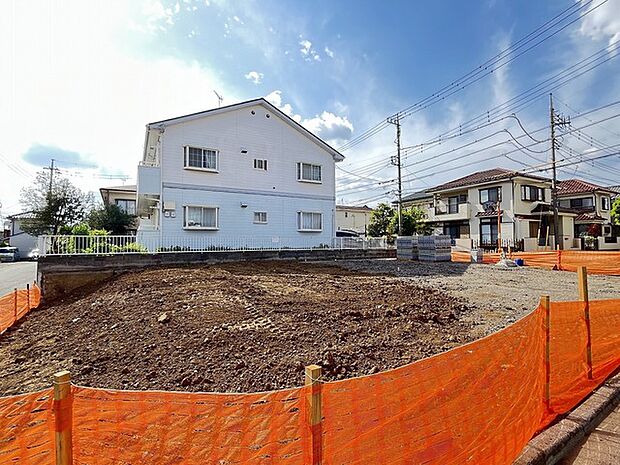 青空と広がる大地。新しい暮らしがここから始まります 