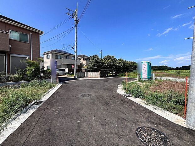 平坦な地勢の整形地