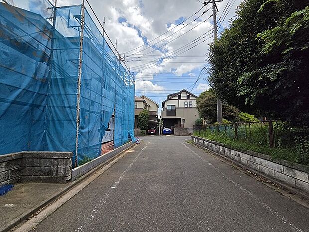 周辺の家並み(5m)