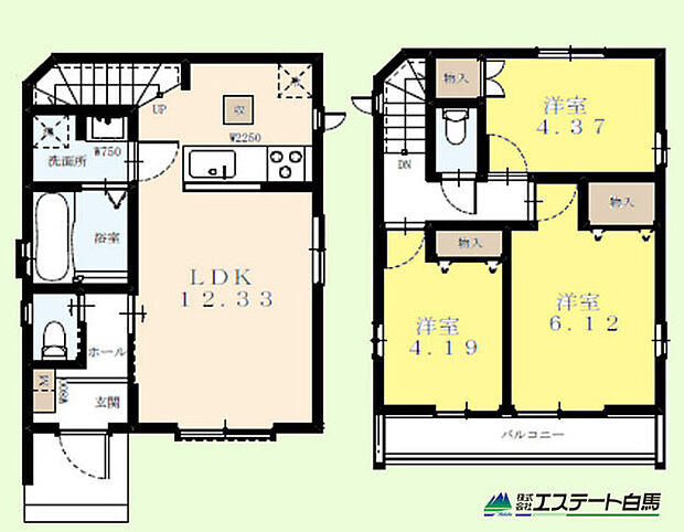 コンパクトだけど家族を身近に感じる住まいです。
