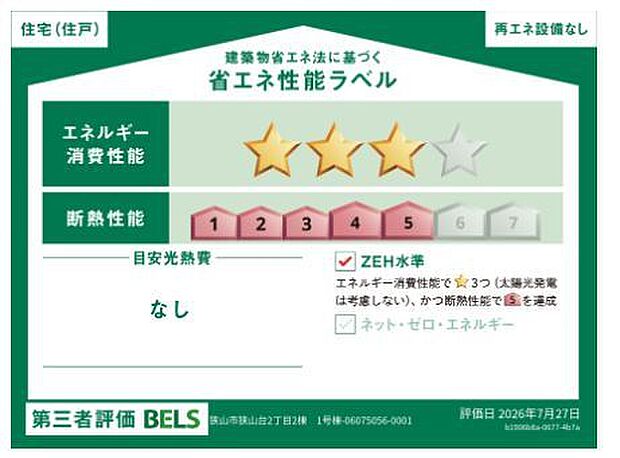 省エネ性能ラベル