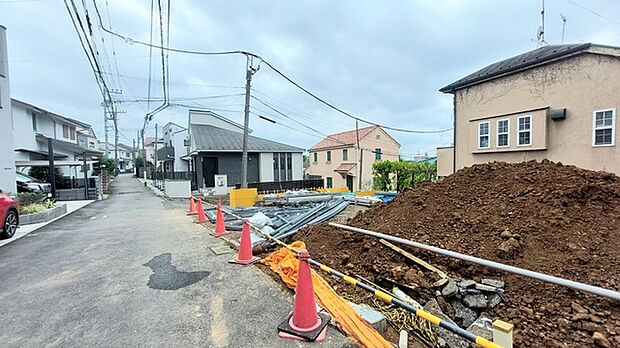ゆとりのある敷地の広さ