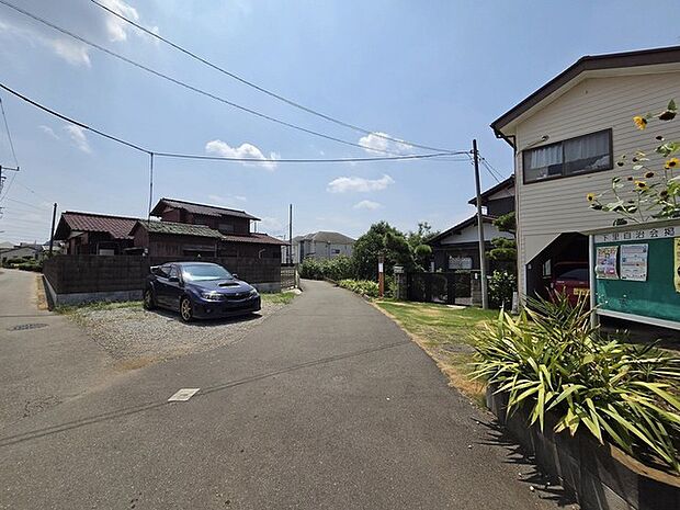 五感で感じる、現地でしかわからない事も沢山ございます。周辺環境なども一緒にご案内いたしますのでお気軽にお問合せください。
