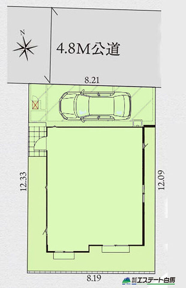 ほぼ整形地です。