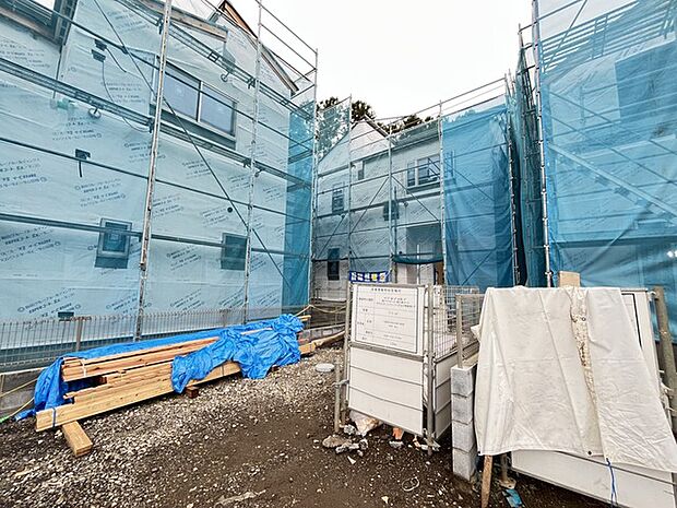 新しい暮らしが形になるプロセスを見守る風景です