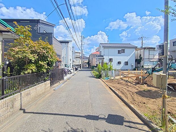 前面道路 南東方向k