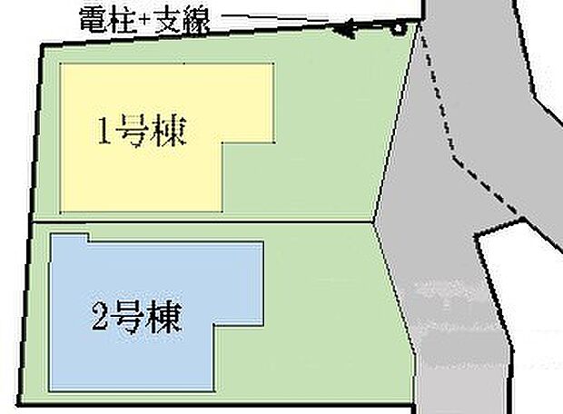 区画図 1号棟