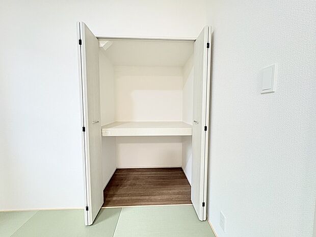 収納豊富な間取りで家の中がスッキリ片付きそうです。