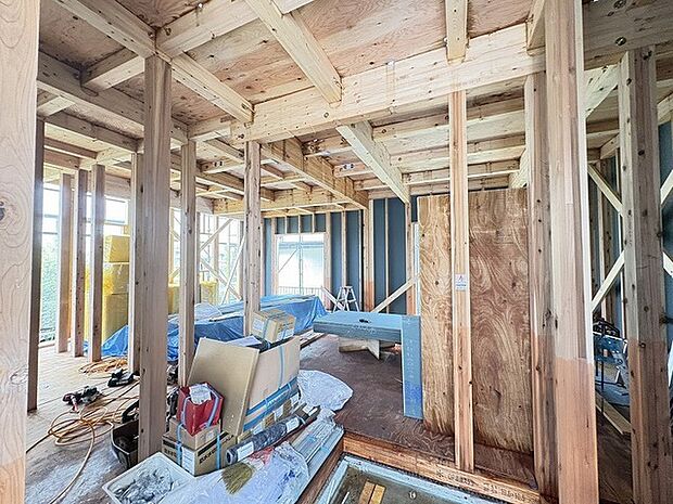 建築途中の現地もご確認頂けます。
