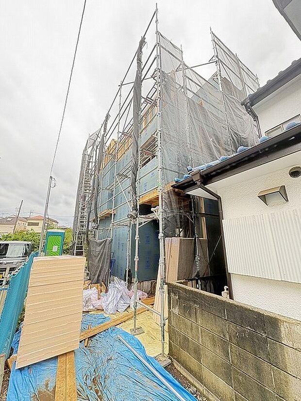 南側は開けております。