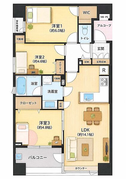 間取り：313004874872