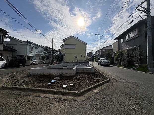 日当たりの良い3方角地