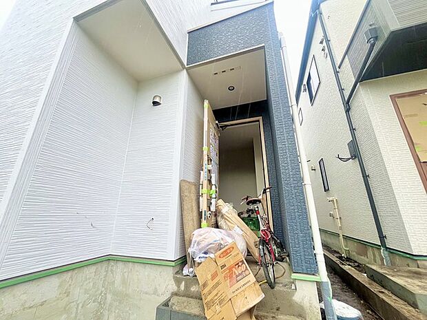 お客様をお迎えする玄関、お家の出入りもスムーズに行えます。