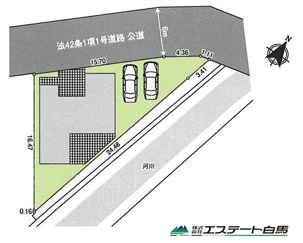 広々とした約55坪の土地です。