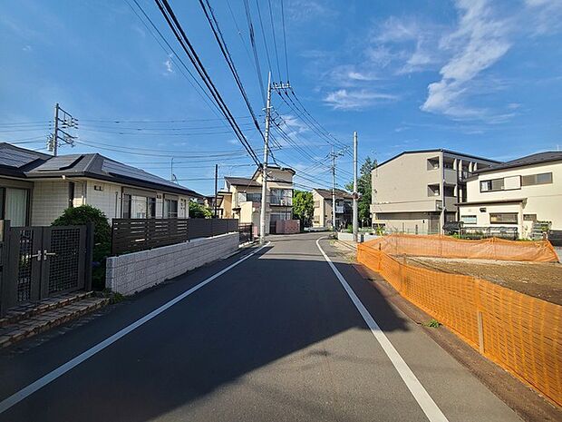 周辺の家並み(5m)