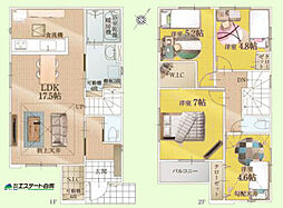 入間郡三芳町藤久保13期全5棟 新築戸建