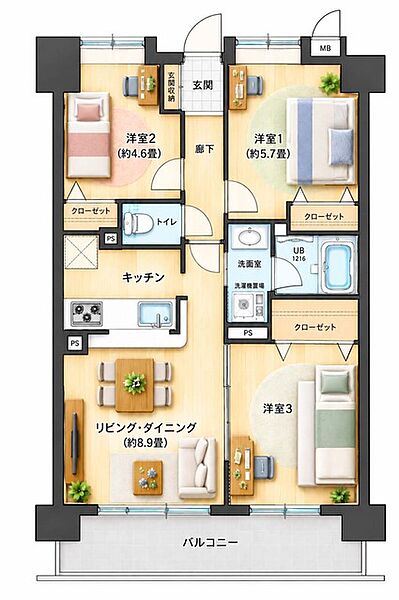間取り：311002498695