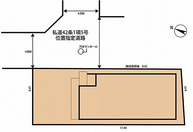 区画図