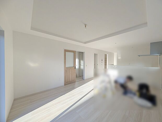 家族団らんの時間も増えそうな、くつろぎのLDK。